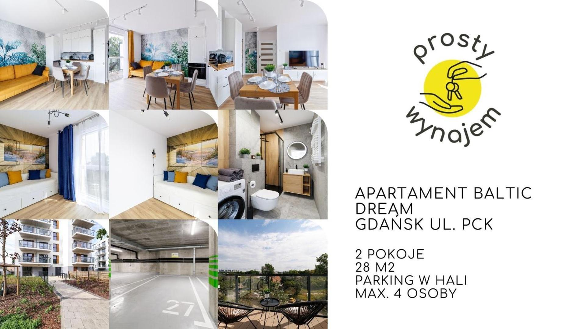 Apartament Baltic Dream Prostywynajem Gdansk Brzezno Bagian luar foto